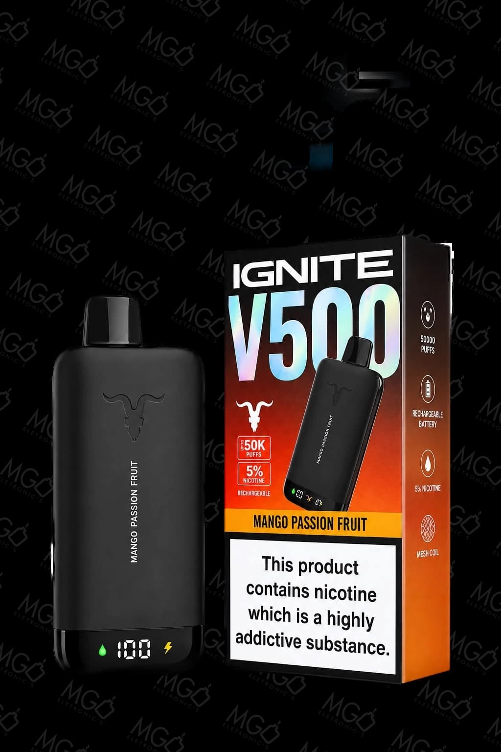 IGNITE V500 – 50000 Puffs – Pod Descartável