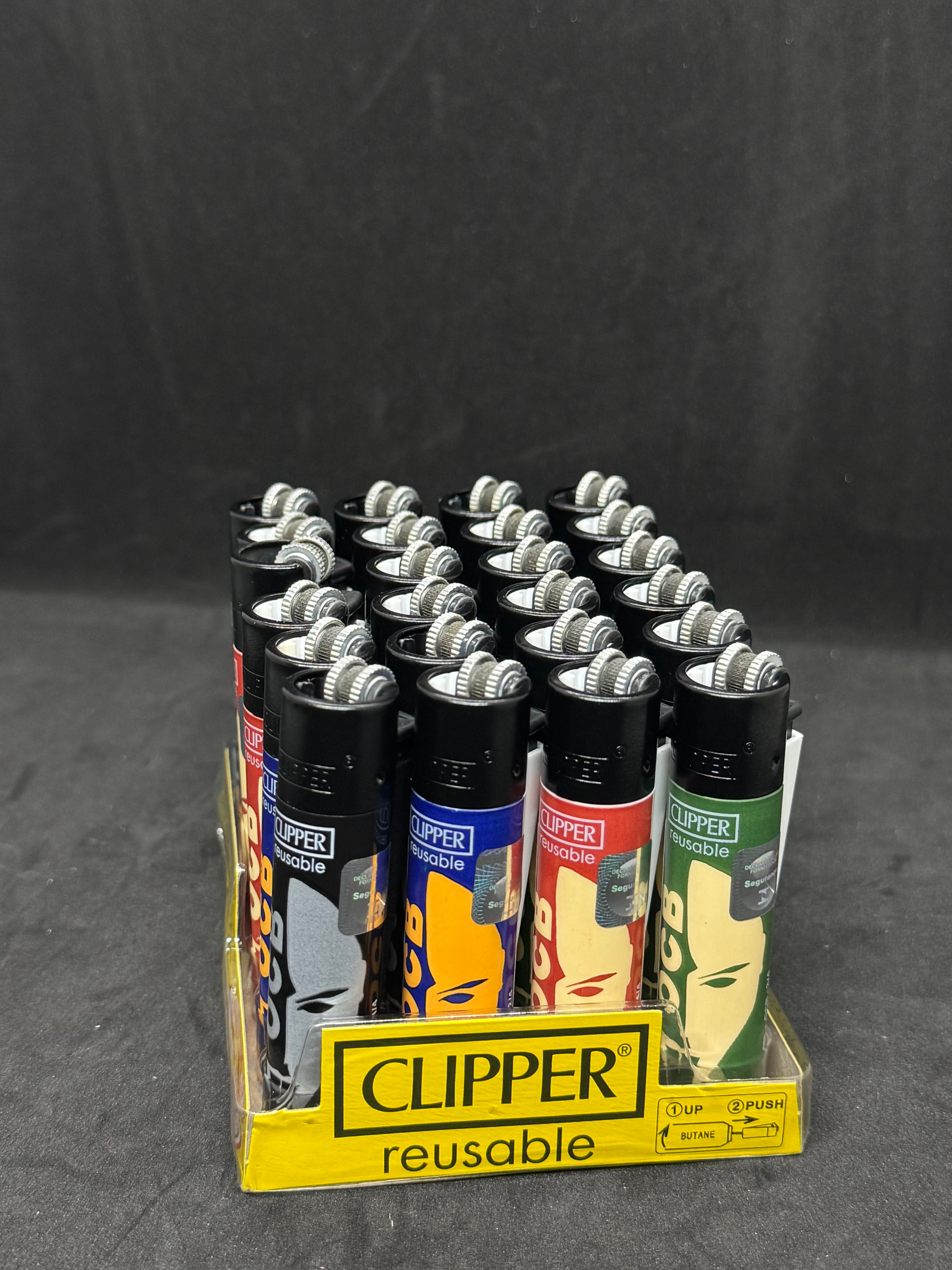 Isqueiro Clipper Reusable Estampa OCB
